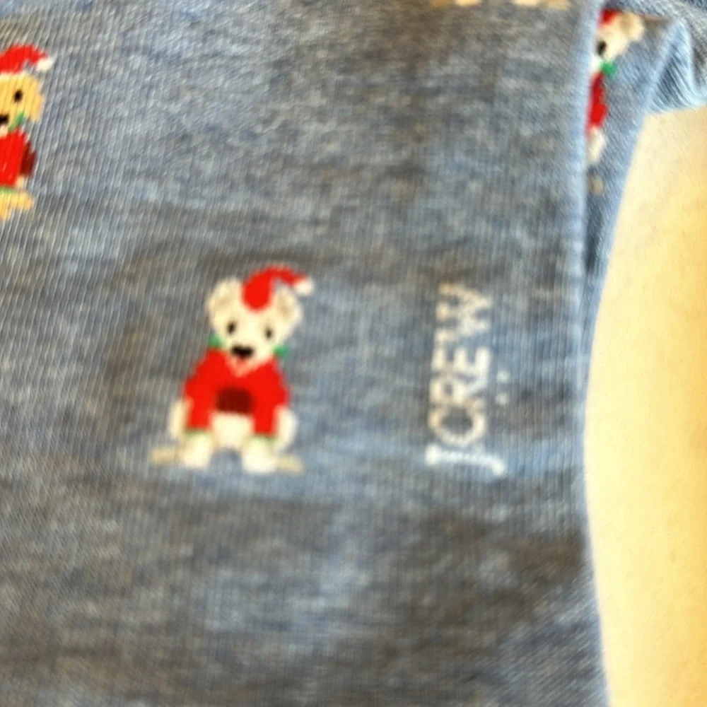 J Crew 3 pack of Holiday socks​